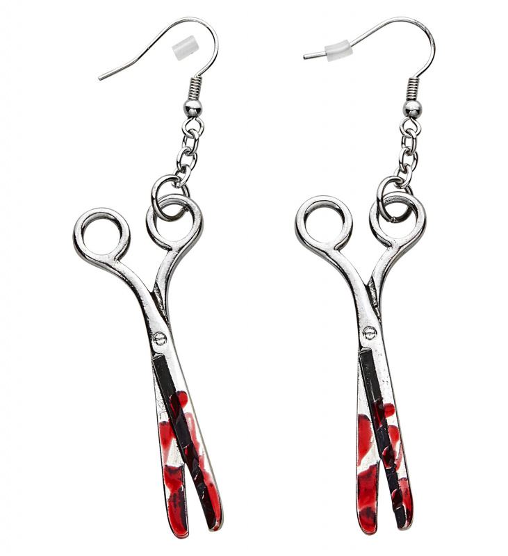 Örhängen Blodig Sax