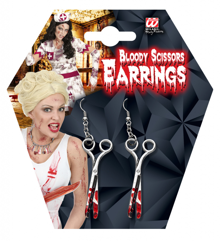 Örhängen Blodig Sax