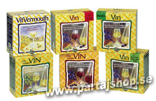 Vitt Slottskällarvin Vinjett, Vinkällaren