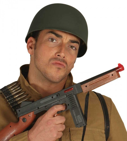 Militärhjälm grön