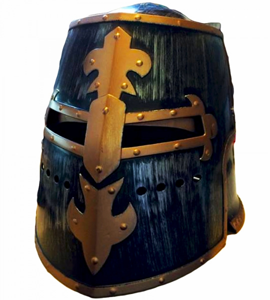 Riddarhjälm med visir