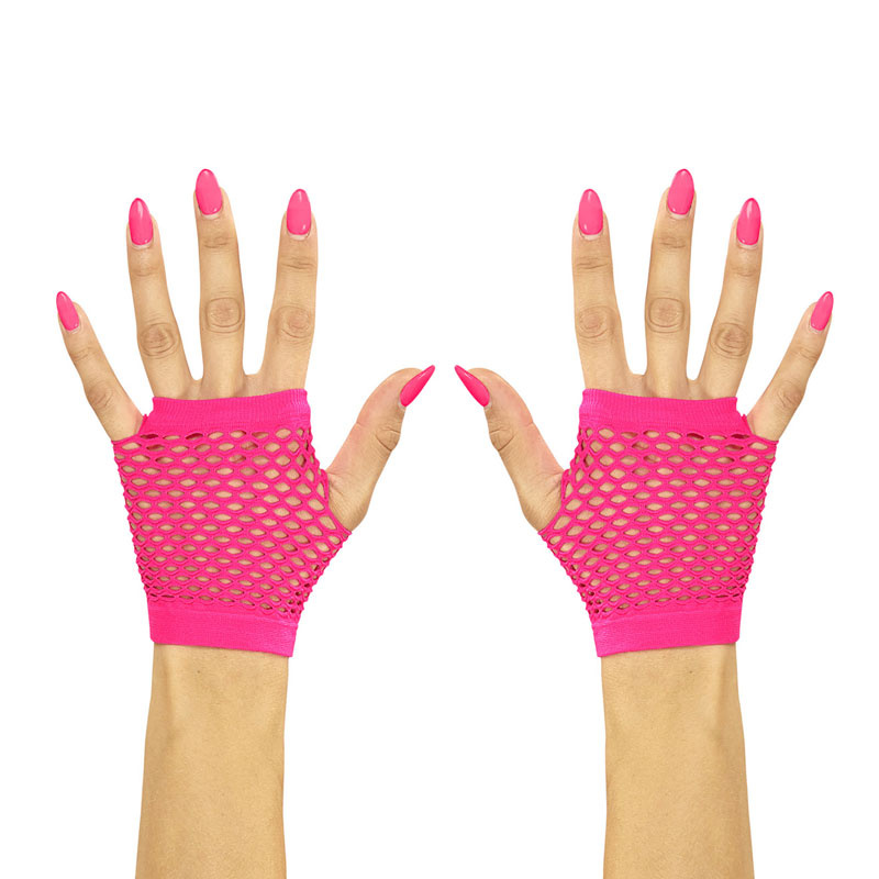 Handskar Neon Rosa