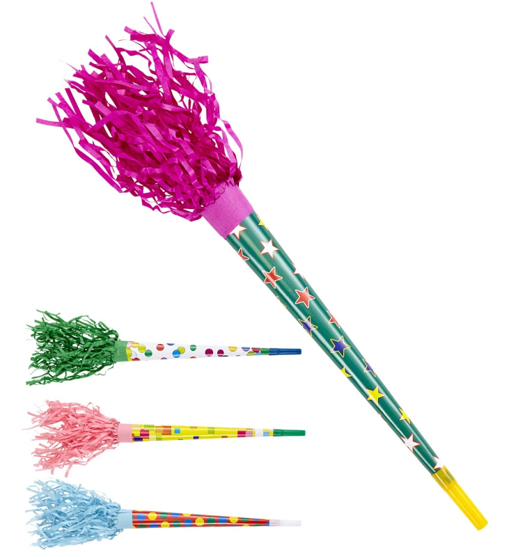 Partytutor färgglada styckvis