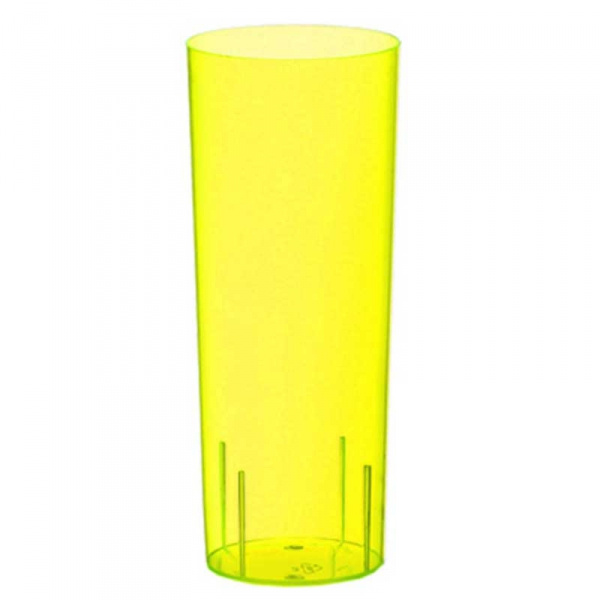 Drinkglas gul 10-pack