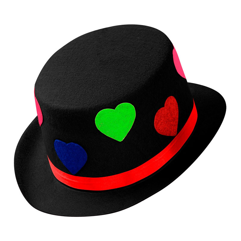 Filthatt Hjärta Svart