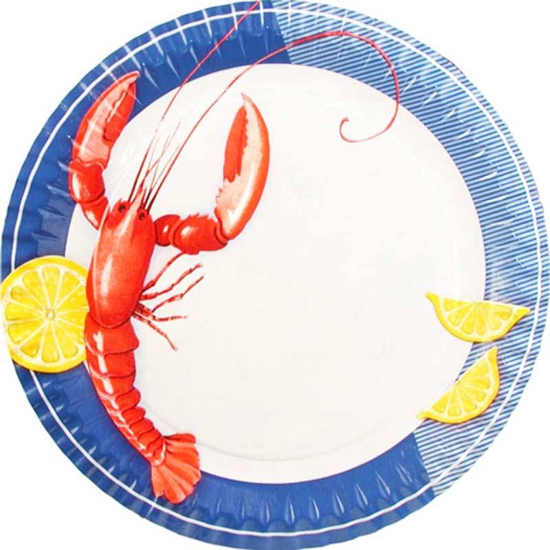 Stora Tallrikar Kräftskiva