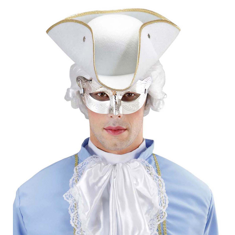 Ögonmask Metallic Silver 