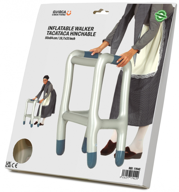 Uppblåsbar Rullator