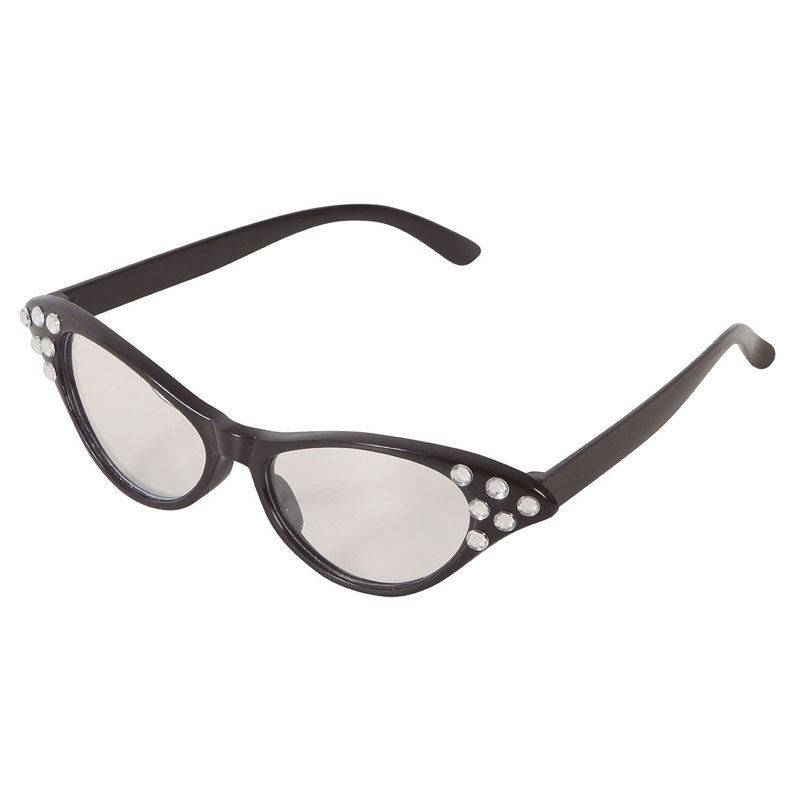 Glasögon Svart 50-tal