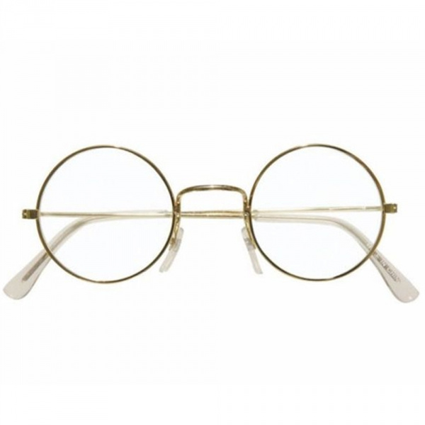 Runda glasögon Silver