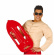 Uppblåsbar Lifeguard Flytbår Uppblåsbar Lifeguard Flytbår