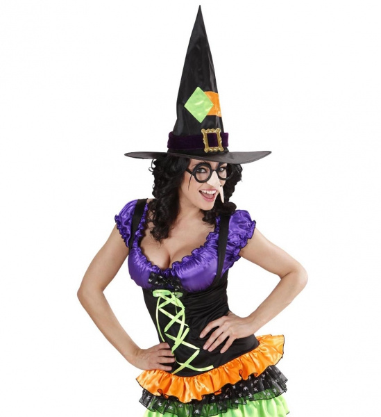 Häxglasögon med näsa