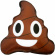 Folieballong emoji poop Folieballong emoji poop