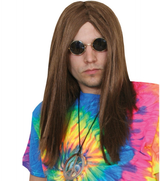 Hippie-peruk, brun