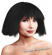 Catwalkperuk, svart Catwalkperuk, svart