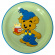 Tallrikar Bamse 8-pack Tallrikar Bamse 8-pack