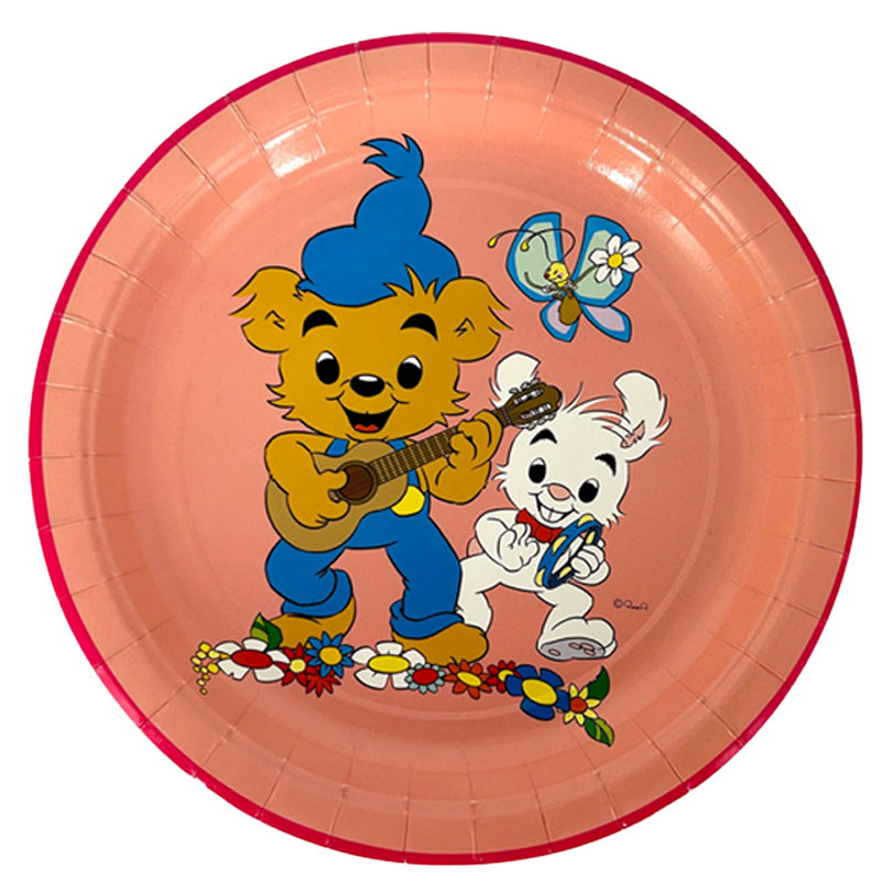 Tallrikar Bamse 8-pack