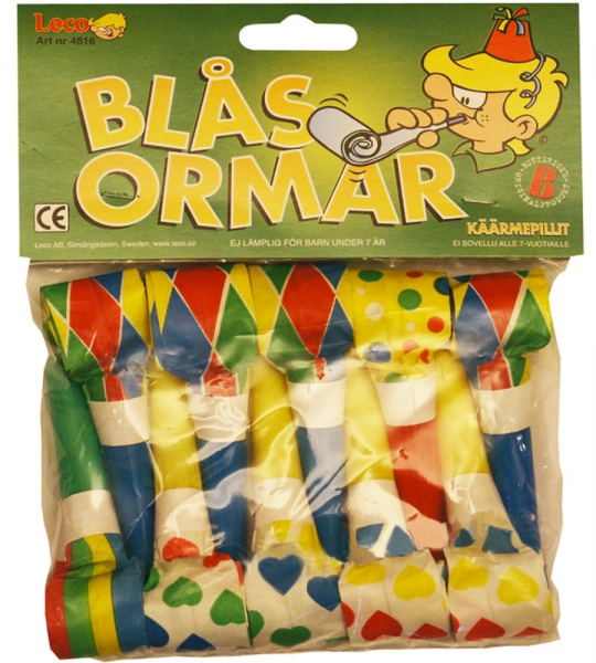 Blåsormar 10-pack