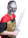 Gladiator Mask med Svärd
