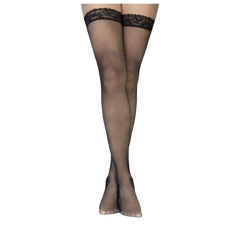 Stay-up, nät med spets