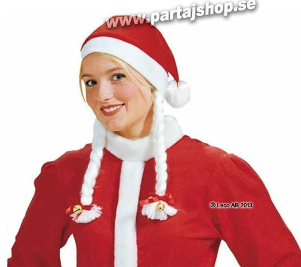 Tomteluva med flätor