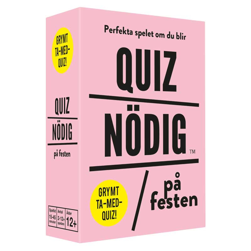 Quiznödig På Festen