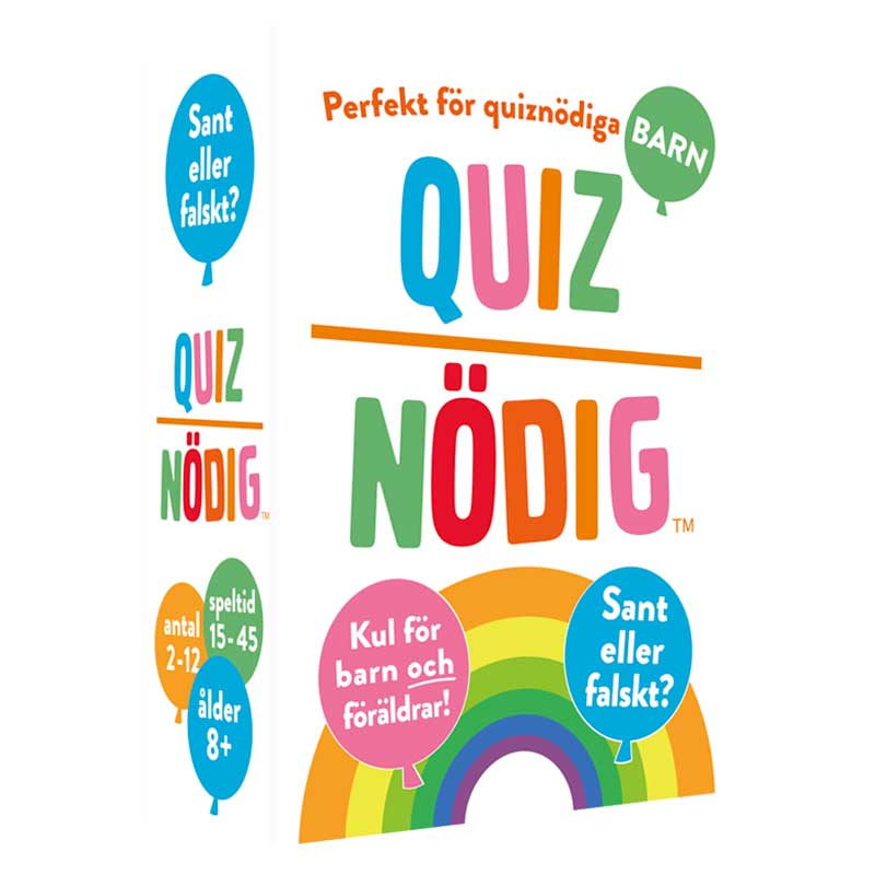 Quiznödig Sant eller falskt Barn