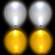 LED ballonger guld