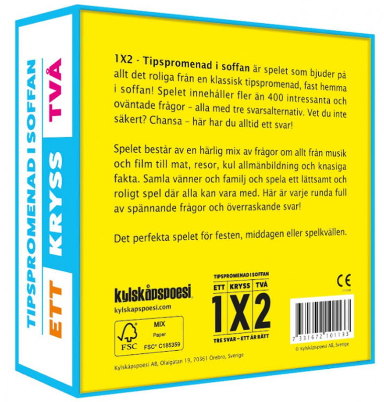 Tipspromenad i soffan 1X2