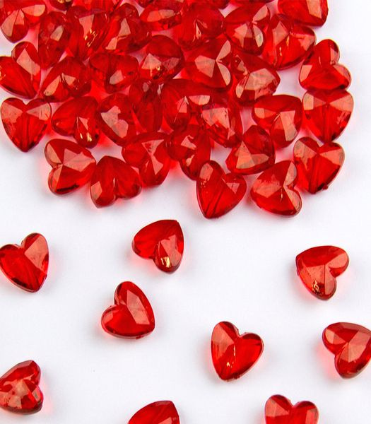 Hjärtan bordsdekoration