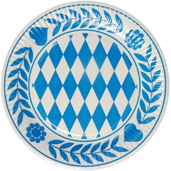 Oktoberfest papperstallrik 