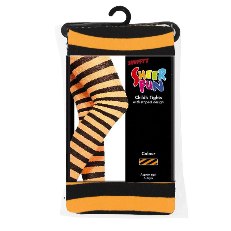 Strumpbyxor Barn Orange & Svart