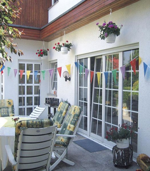 Flaggirlang färgglad 