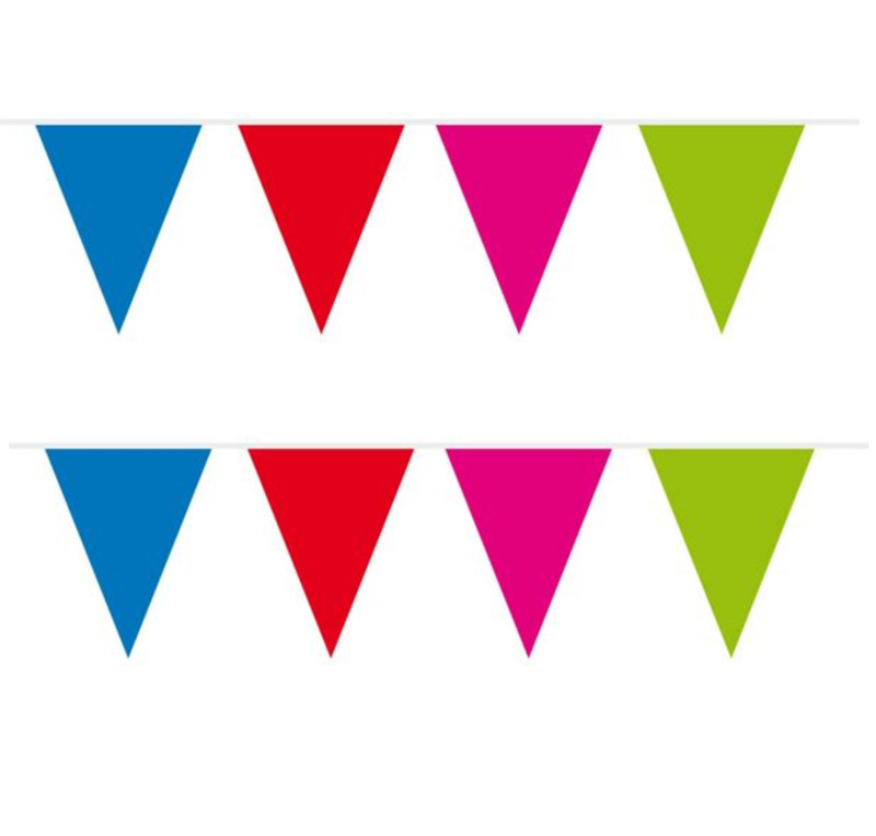 Flaggirlang färgglad 