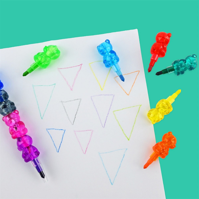 Stapelbara kritor Nallar 