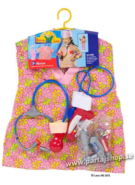 Sjuksköterska med tillbehör, barn 