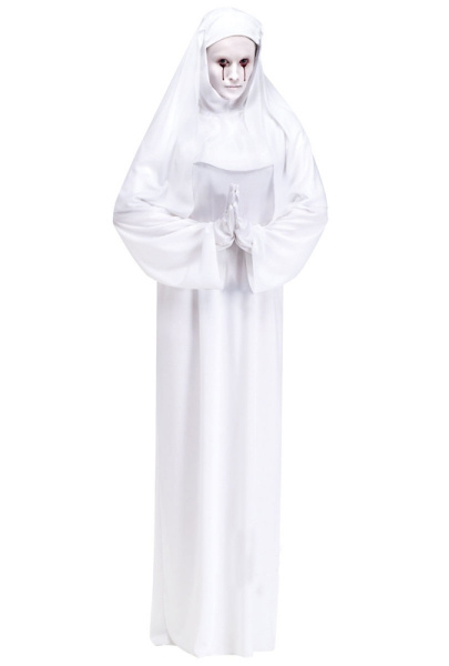 Nunna spöke maskeraddräkt Xsmall