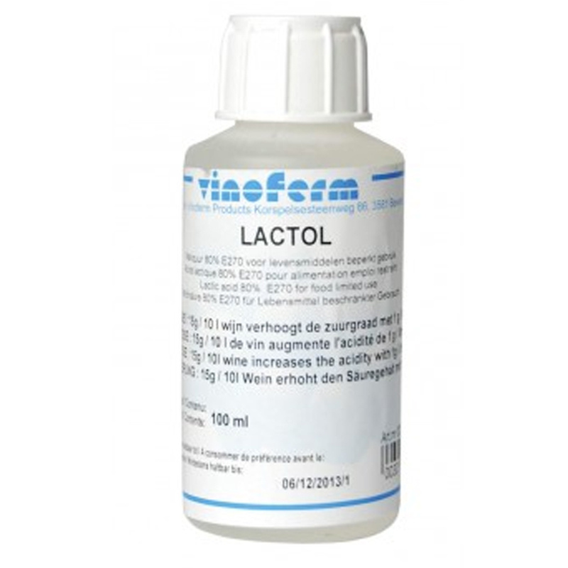 Mjölksyra 80% Vinoferm 100g 