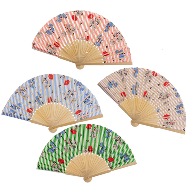 Solfjäder Bambu Orientalisk 