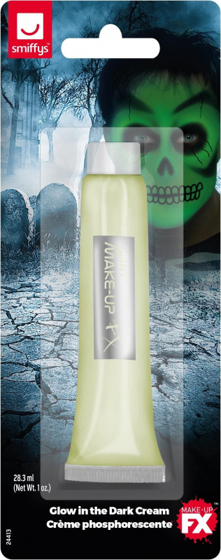 Ansiktsfärg Glow in the dark