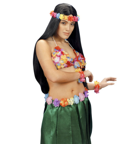 Hawaii-BH med blomster