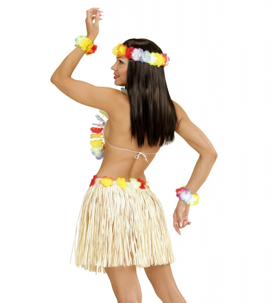 Hawaiikjol natur med kransar