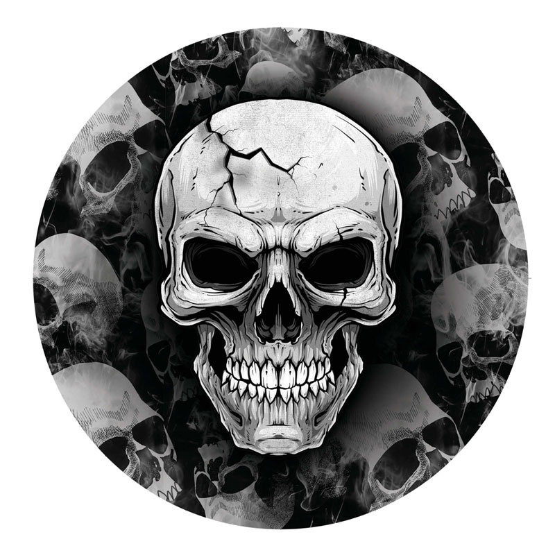 Tallrikar Dödskalle