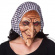 Latexmask Häxa med sjal Latexmask Häxa med sjal