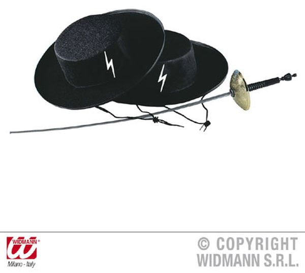 Zorro hatt, vuxen