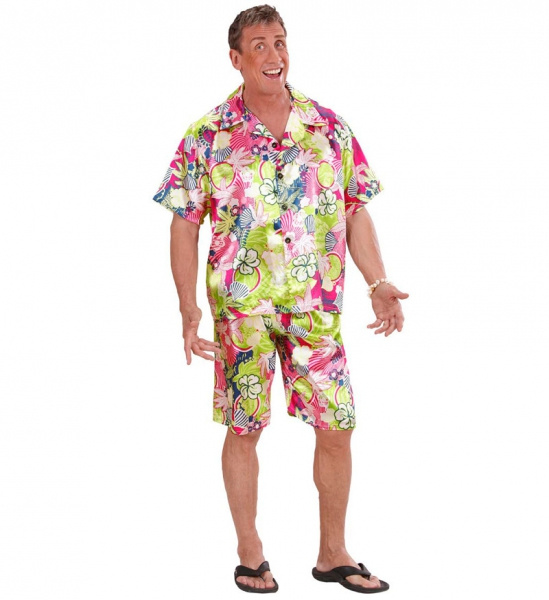 Hawaiiskjorta med shorts