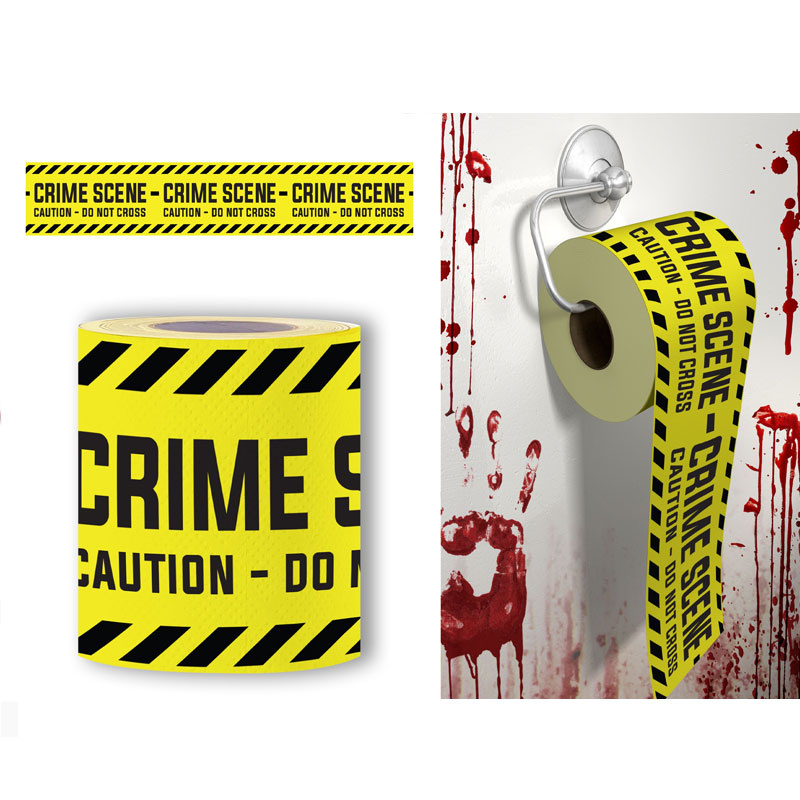 Toalettrulle Crime scene