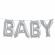 Bokstavballonger - BABY  Bokstavballonger - BABY
