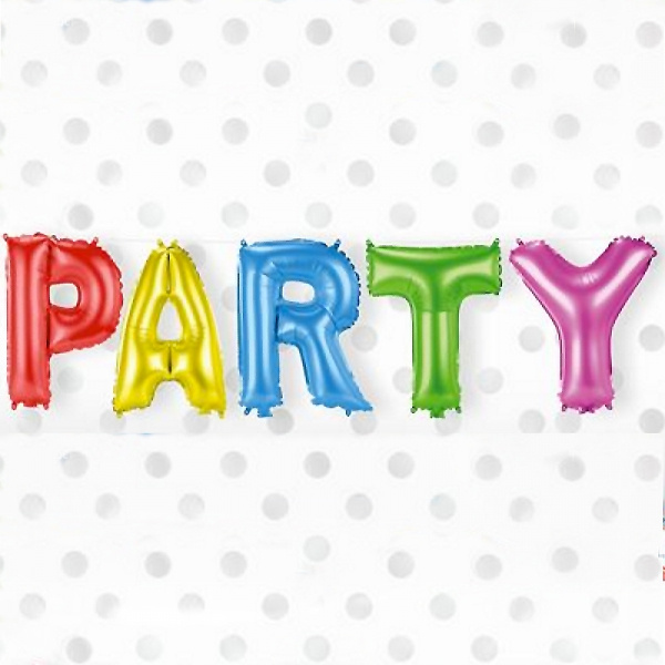 Bokstavsballonger PARTY