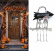 Halloweenskylt Welcome med Skelett Halloweenskylt Welcome med Skelett